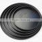 round black wooden tray for hotel