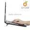 Logo Custom Leather flip protective Cover Case for Macbook Pro Retina