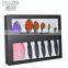7pcs Amazon Factory Offer WholeSale OEM Private Label Oval Toothbrush Contour Makeup Brush Sets with Silicone brush cleaning egg