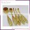 Top quality 5pcs tooth makeup brush cosmetic brush kit