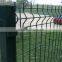 Folding Dark Green PVC Coated Welded Wire Mesh Fence Panels