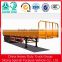 Tri-Axle 40ft side wall loader trailer for cargo transport