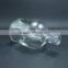 High quality boston round clear glass bottle for wine