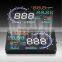 Hot-selling New Colorful Big 5.5 Display Screen Car HUD Head Up Display OBD2 Feul Comsuption/Speed/Tire Pressure Alarm Car HUD