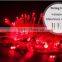 pvc clear/black/white cable high waterproof string light for christmas