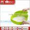 Home Kitchen plastic fruit strainer rice colander cooking sieve with handle