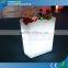 Wifi Control Garden Use Discharge Water Plastic LED Flower Pot