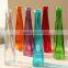 cheap colored different shapes glass flower vases for home decoration