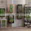 wall-mounted wooden flower pot wooden flower box outdoor wall deco