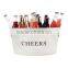 Food grade metal ice bucket