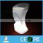 Outdoor furniture/glowing plastic lilluminated LED bar chair