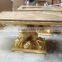 Hot sale luxury vanity gold eagle console table