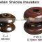 all types porcelain ceramic power line shackle insulators