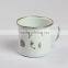 big size promotion enamel cup printed enamel mugs