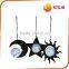 Set of 3 PCS Solar Hanging Light,Hanging LED Lights ,Hanging Pendant Lights