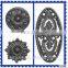 HIgh quality Casting steel craft ornamental spears for fences, trellis and Gates