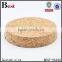 customize round wooden bottle cork for small bottle