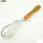 37032 stainless steel Whisk with wooden handle