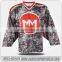 Super Great Red Mens Custom Sublimated Ice Hockey Jersey Shenzhen