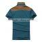 polyester/spandex color combination reflective polo shirt