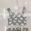 Girls china suppliers overruns garment dot print summer dresses