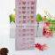 self-adhesive diamante craft gem stickers pink acrylic butterfly sheet design for card making