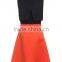 2016 Popular Style Black and Orange Contrast Color Sleeveless Skinny Dress