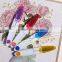 Wholesale variable colors scissors with with a transparent lid used in cross stitch