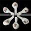 Latex Balloon Party Decorations Round White Alphabet "I Love You" Pattern