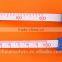 Various Promotional fashion design blue tape measure keychain