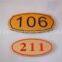 Acrylic/PMMA printed board/sheet for promotion or instructions