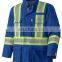 China factory 100 cotton flame retardant 3m reflective workwear uniforms