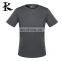 Men 's O neck summer breathable plain sports t shirt