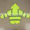 Hi vis clothing manufacturers winter work reflective safety jacket