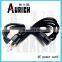 Home Appliance Application hair iron power cord and NEMA Male End Type power supply cable