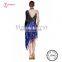 L-1330 Custom Cheerful Shake Shake Mesh Sequins Stage Dancing Dress