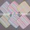 promotional price square cotton towel for hand