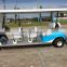 Eight seat electric golf cart sightseeing cart