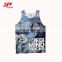 Custom cool comfortable yoga workout tank tops and singlets wholesale