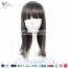 free shipping black grey color ombre wig long synthetic wig