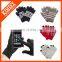 Custom black smart promotion knit touch screen gloves