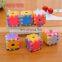 Factory kawaii stationery Wholesale Promotional China new coming novelty cube shaped plastic manual pencil sharpeners