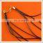 fancy necklace design PU new necklace design/leather tassel pendant neck accessories