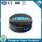  China sales the empty round metal black candle tin