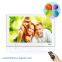 Tft Lcd Media Player 10.1 Inch 1024*600 Electronic Digital Photo Frame With Motion Sensor