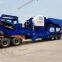 Mobile Station for Crushed Stone, Sand Making and Construction Waste