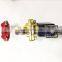 2 way Air gas copper solenoid valve with Manual emergency switch G1/2 3/4" inch Normally close Waterproof coil full brass valve