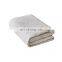 Wholesale European Size Cotton Gauze Custom Embroidered White Duvet Cover Set