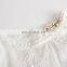 Summer 2020 baby girl lady pure white embroidered short sleeve cotton hatsuit