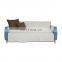 Home fashion dustproof durable conjoined reversible coffee and white thicken sofa cover